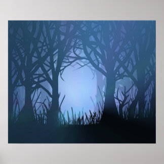 Spookusskogen. Poster