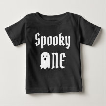 Spooky 1:a födelsedagen Baby T-Shirt