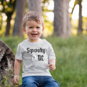 Spooky 1:a födelsedagen Baby T-Shirt