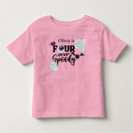 Spooky 4e födelsedagen t shirt