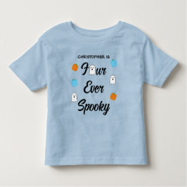 Spooky 4e födelsedagen t shirt