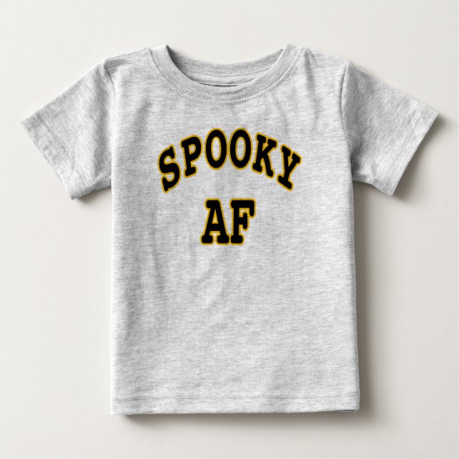 SPOOKY AF-HALLOWEEN UGLY T SHIRT (Framsida)