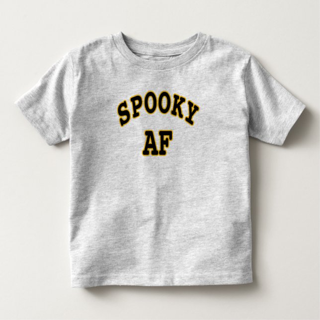 SPOOKY AF-HALLOWEEN UGLY T SHIRT (Framsida)