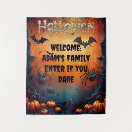Spooky Anpassningsbar Halloween Wall Hanging