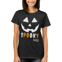 spooky ansikte halloween