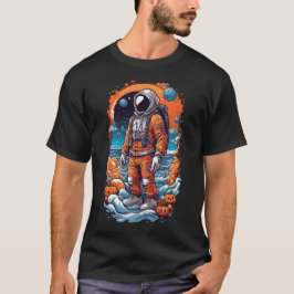 Spooky Astronaut Halloween Shirts T Shirt