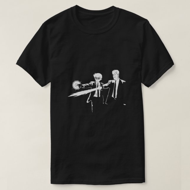 Spooky-åtgärd vid en Avstånd klassisk åtgärd T Shirt (Design framsida)