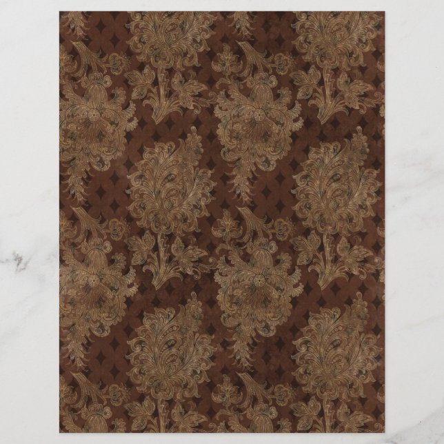 Spooky Autumn Gotham Scrapbook Pappra Lakan (Framsida)