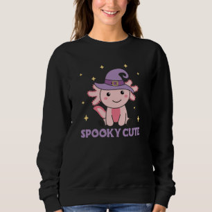 Spooky Axolotl Älskare Cute Animals for Halloween T Shirt