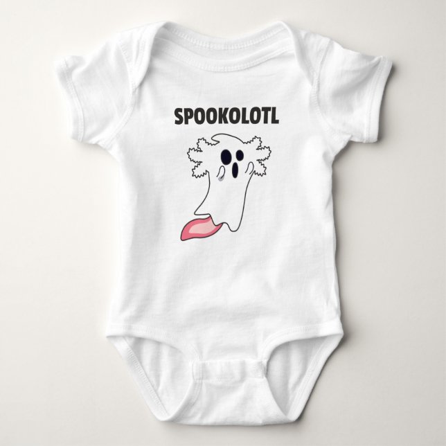 Spooky Axolotl Älskare Cute Animals för Halloween  T Shirt (Framsida)