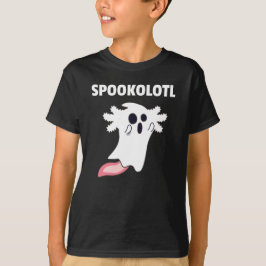 Spooky Axolotl Älskare Cute Animals for Halloween T Shirt