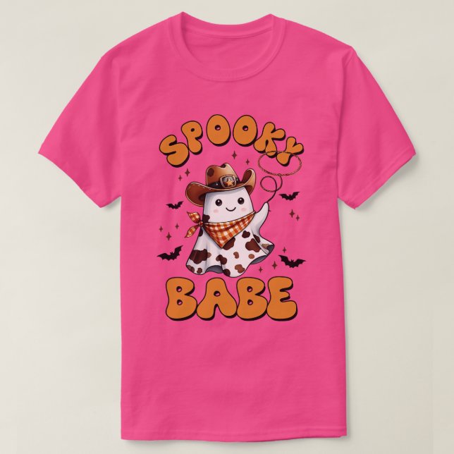 Spooky Babe 1 T Shirt (Design framsida)
