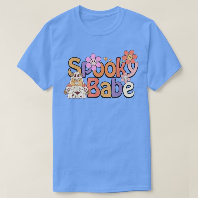 Spooky Babe Halloween Costume Classic T Shirt (Design framsida)