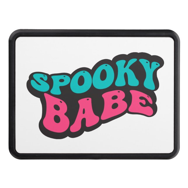 spooky babe halloween dragkroksskydd (Framsidan)