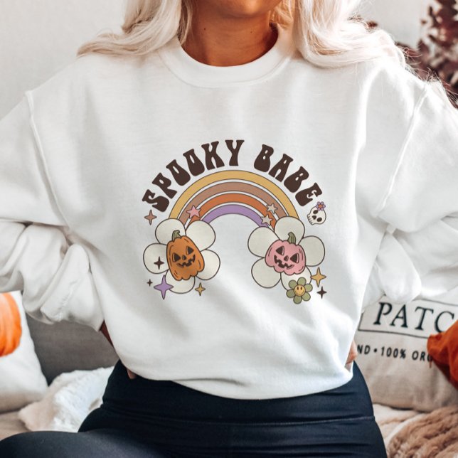 Spooky Baby Halloween Sweatshirt T Shirt (Skapare uppladdad)