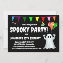 Spooky Barns födelsedag Party
