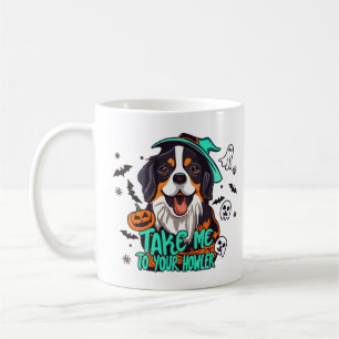 Spooky Bernese Halloween : Ta mig till Howler Kaffemugg