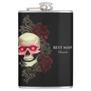 Spooky Best man-marskalkar presenterar bröllopsmas Fickplunta