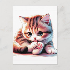 Spooky Black Cat Halloween Tapet - 2025 Natt! Helg Vykort