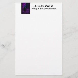 Spooky Black Material Ro, Black Spiders Brevpapper