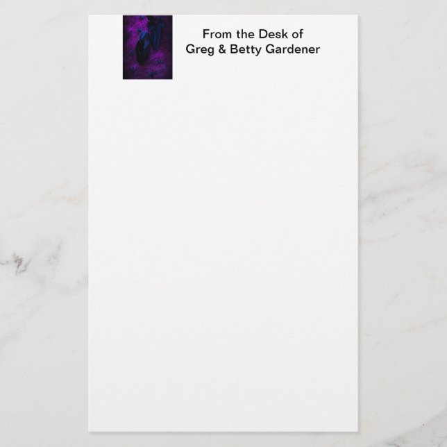 Spooky Black Material Ro, Black Spiders Brevpapper (Framsida)