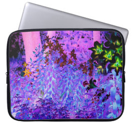 Spooky Black och Crimson Lily Garden Ligcape Laptop Fodral