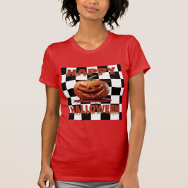 Spooky Bloody Pumpkin Halloween T Shirt