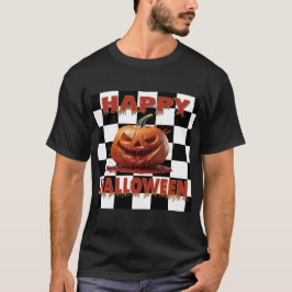 Spooky Bloody Pumpkin Halloween T Shirt