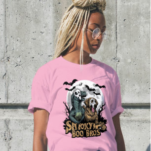 Spooky Boo Bros Manar T Rex Retriever Shirt