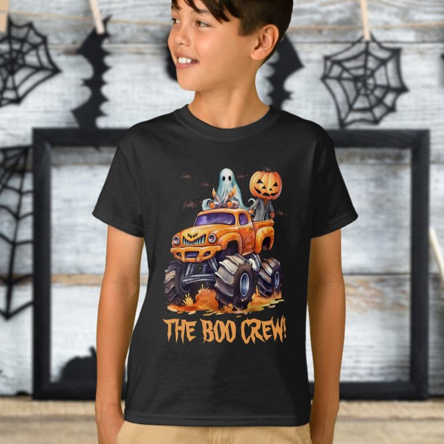 Spooky Boo Crew Family Matching Halloween Boys T Shirt (Skapare uppladdad)