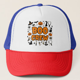 Spooky Boo Crew Hat - tillbehöret Halloween fest Keps