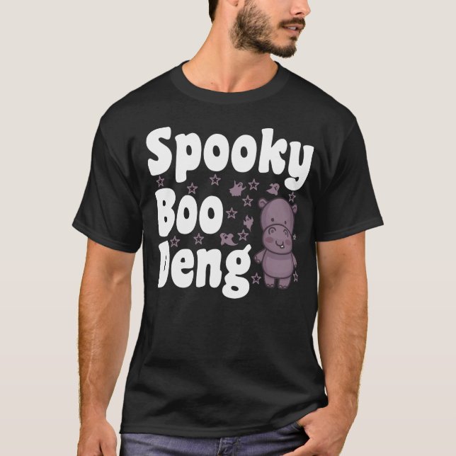 Spooky Boo Deng Funny Boo Deng T Shirt (Framsida)