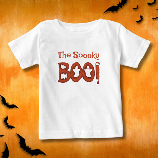 Spooky Boo Halloween-familjen som matchar Baby T Shirt