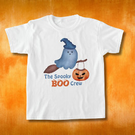 Spooky Boo Halloween Family Matching Kid's T Shirt