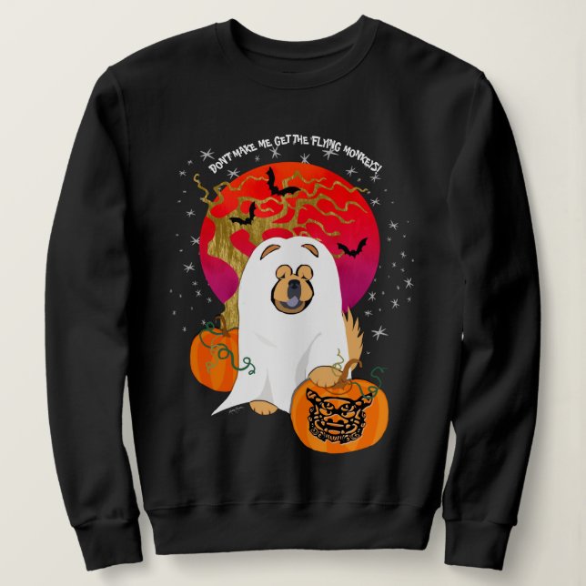 SPOOKY BOO-mörk-skjortor- anpassa HUND T Shirt (Design framsida)