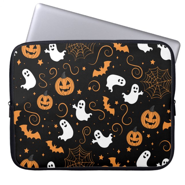 Spooky Boo-tiful Night Laptop Fodral (Framsidan)