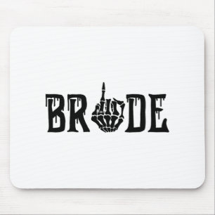 Spooky Bride Groom Gothic Halloween Bröllop Matchi Musmatta