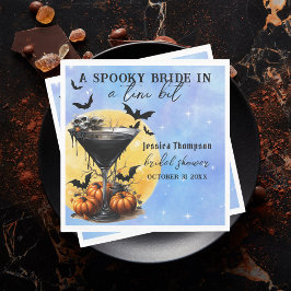 Spooky Bride in a Tini Bit Martini Möhippa Pappersservett