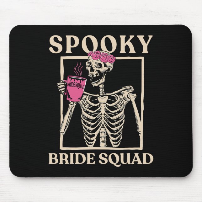 Spooky Bride Squad Skeleton Halloween Chelorette P Musmatta (Framsidan)