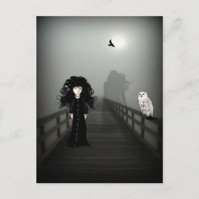 Spooky Bridge Vykort (Framsida)