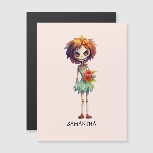 Spooky but cute Zombie Kid - beklagligt Macabre (Fram/baksida)