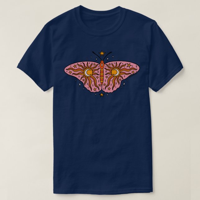 Spooky Butterfly T Shirt (Design framsida)