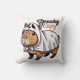 Spooky Capy Cute Halloween Kudde