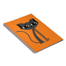 Spooky Cat - bärbar dator Anteckningsbok