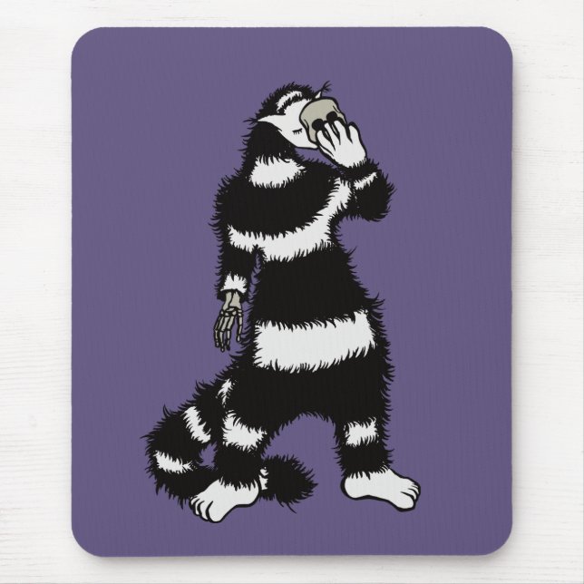 Spooky Cat Creature Skeleton Hand Skull Mask Musmatta (Framsidan)