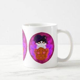 Spooky cat kaffemugg