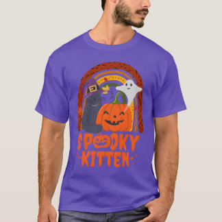 Spooky Cat Kitten Halloween cat for Halloween och T Shirt