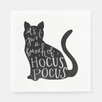 Spooky cat pappersservett