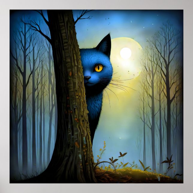 Spooky Cat Poster (Framsidan)