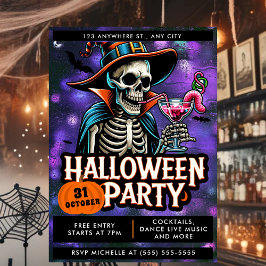 Spooky & Chic Halloween fest Inbjudningar